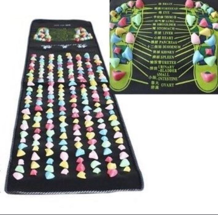 Ортопедический массажный коврик для ног Массажная дорожка