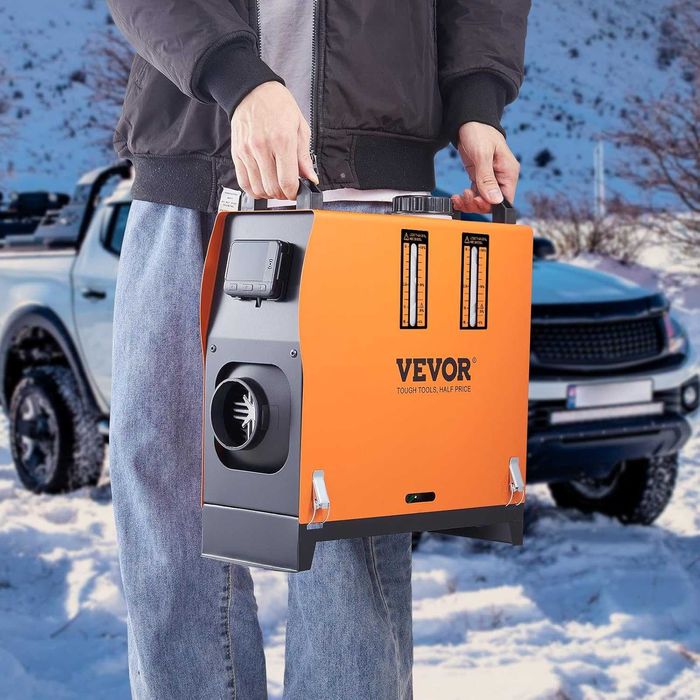 Incalzitor Soba Vertical Diesel VEVOR 8KW -Sirocou 12/24/220V(NOU)