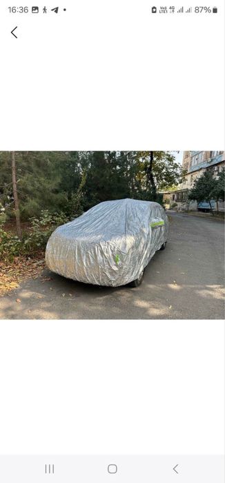 Накидка на машину, кобальт/джентра