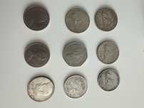 Monede si bancnote internationale( lire; dolar; pence)