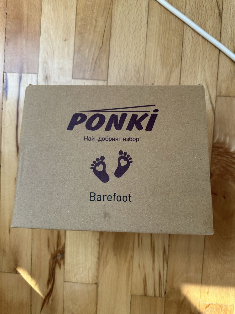 Ponki дестки обувки тип barefoot нови