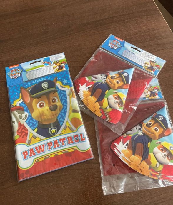 Lot petrecere Paw Patrol noi livrare rapida