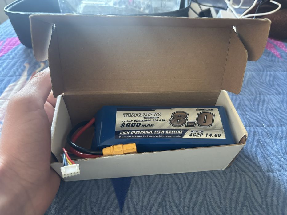 Baterie lipo4s turnigy 8000 mah