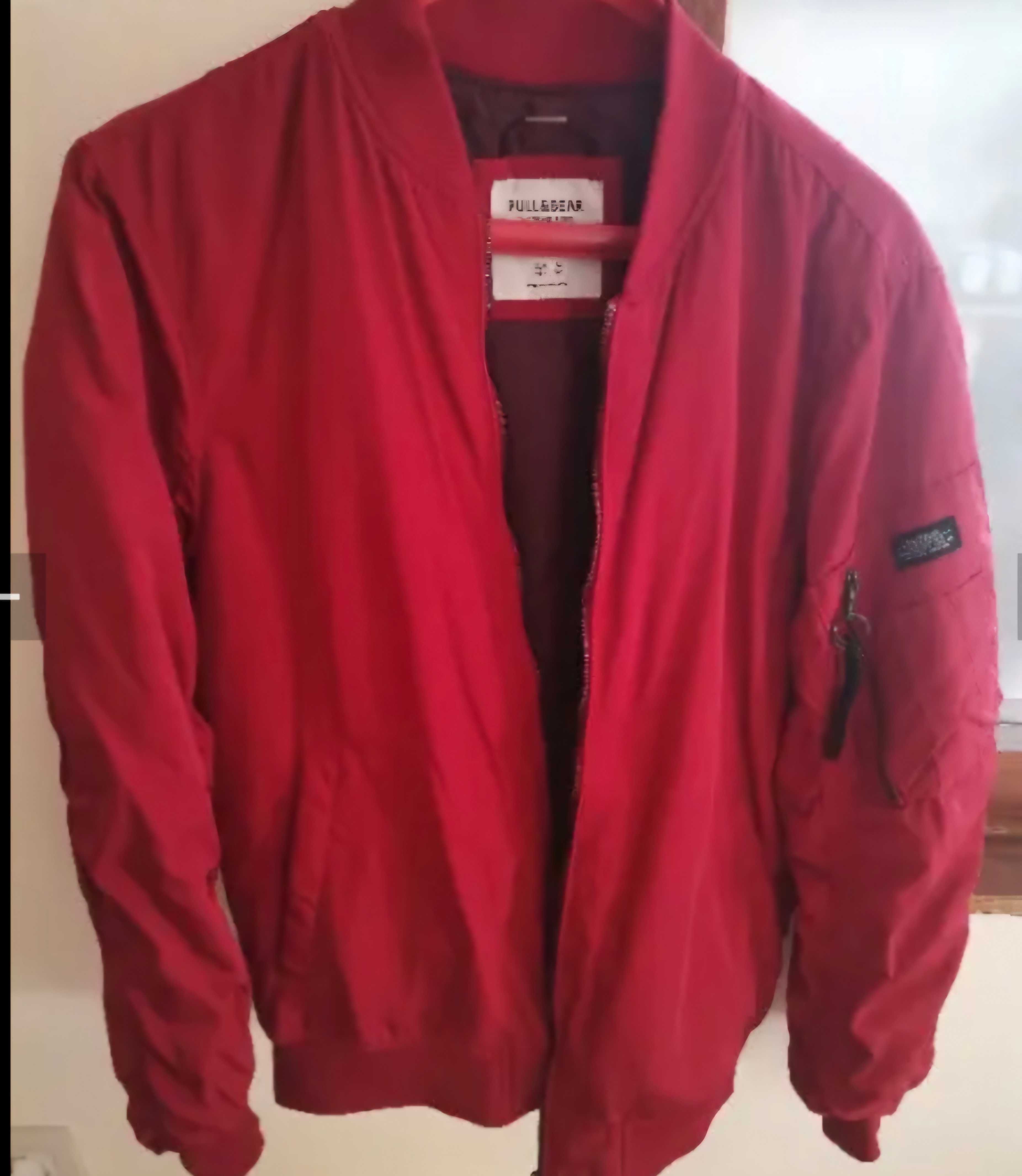 pull and bear бомбър яке