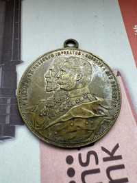 Medalie Romania În amintirea luărei Grivitei 1877 Carol I