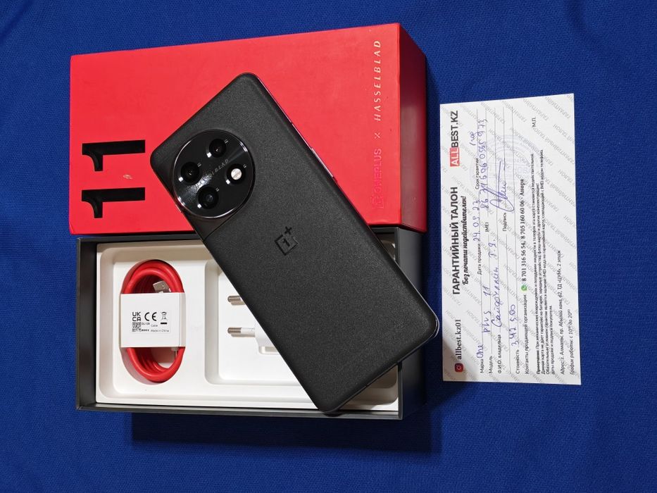 One Plus 11 256 gb Ram 16+4 5G полный комплект