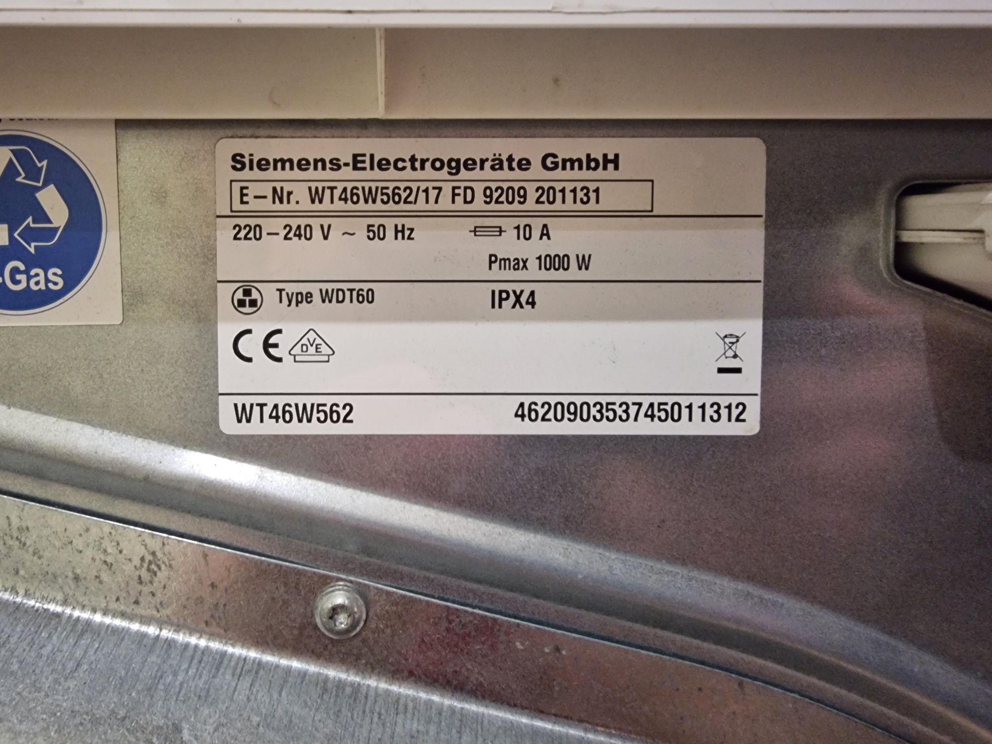 Сушилня Siemens IQ700