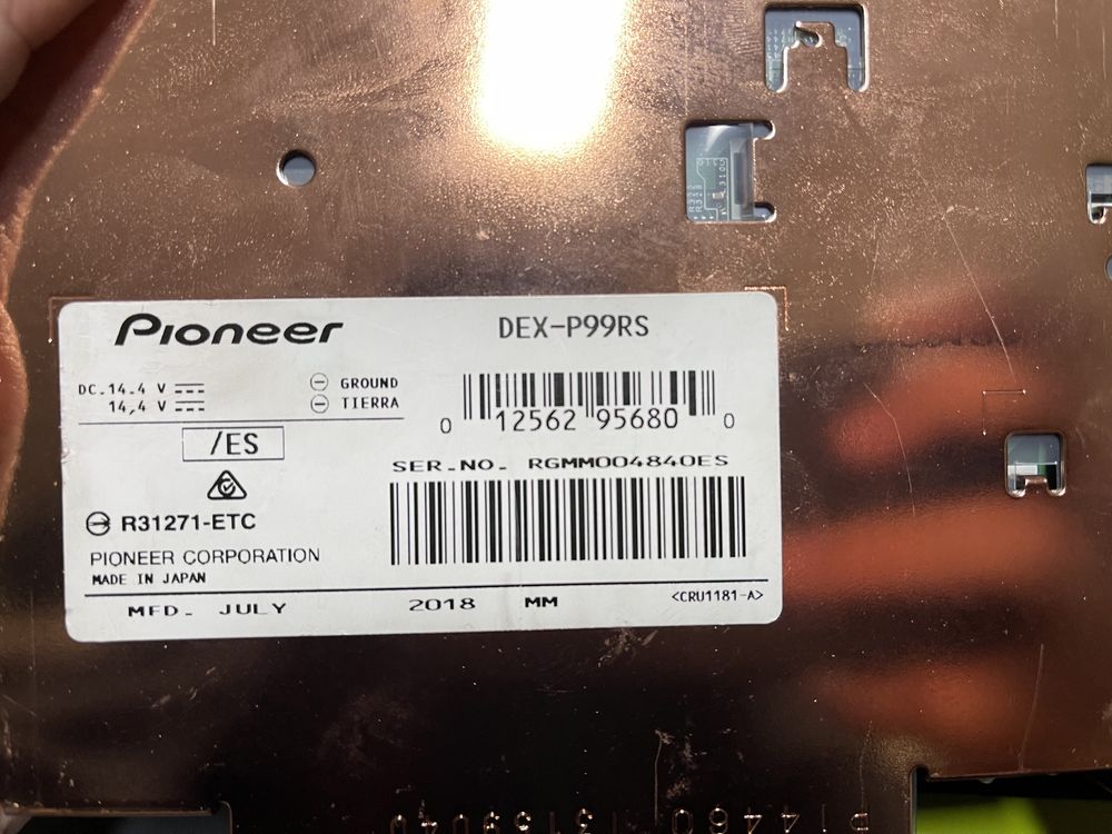 Pioneer dex p99rs