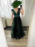 Rochie eleganta verde