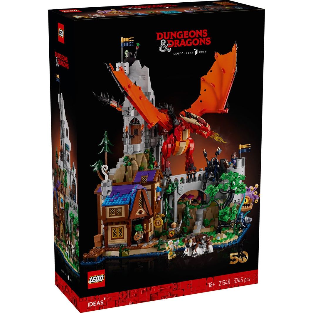 LEGO 21348 Ideas - Dungeons & Dragons: Сагата за червения дракон