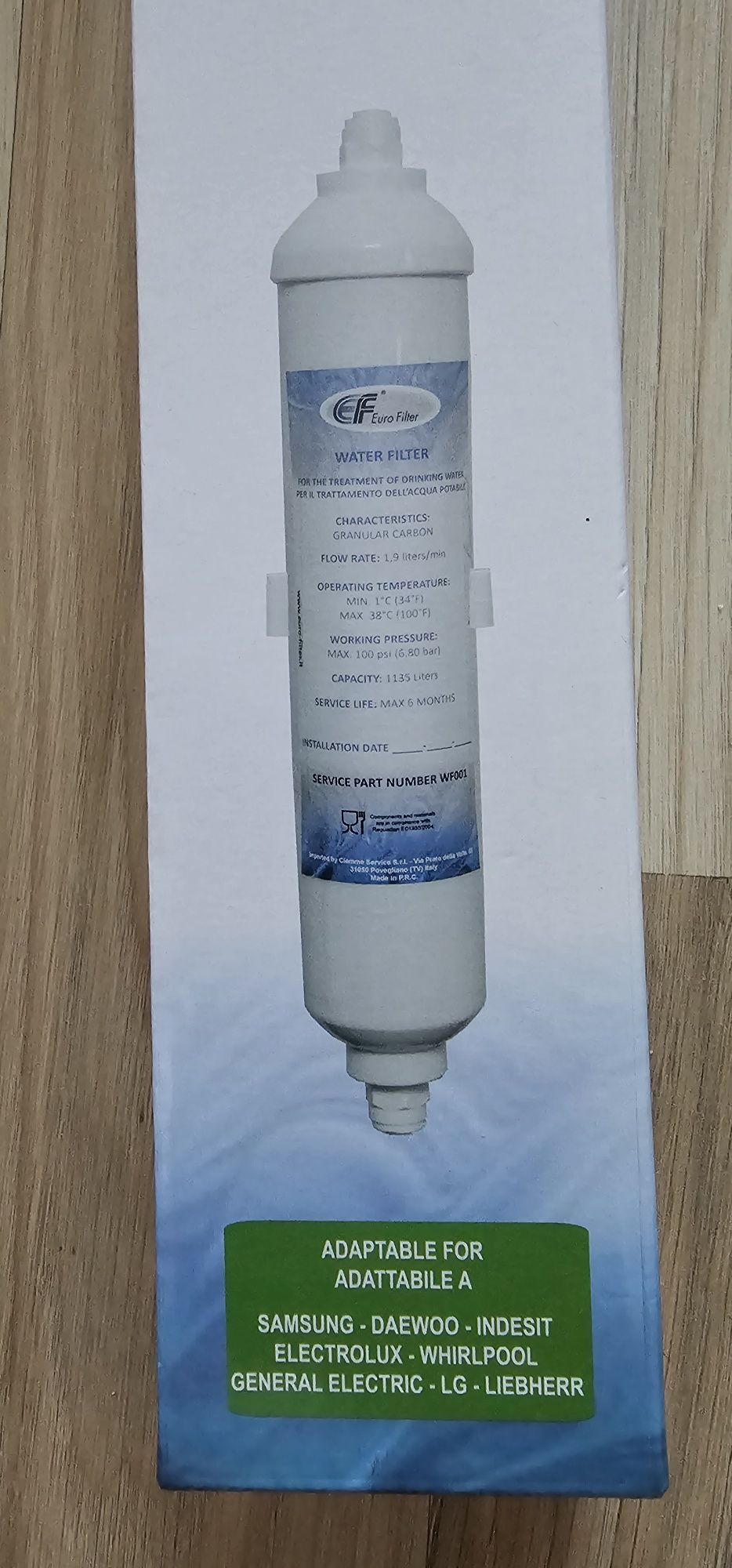 Filtru pentru frigider