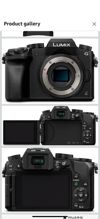 Aparat foto Panasonic DMC-Lumix System Camera 16 Megapixels, 4k video