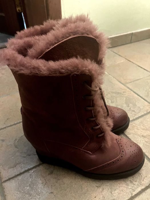 Боти Australia Luxe Бордо 38 номер нови