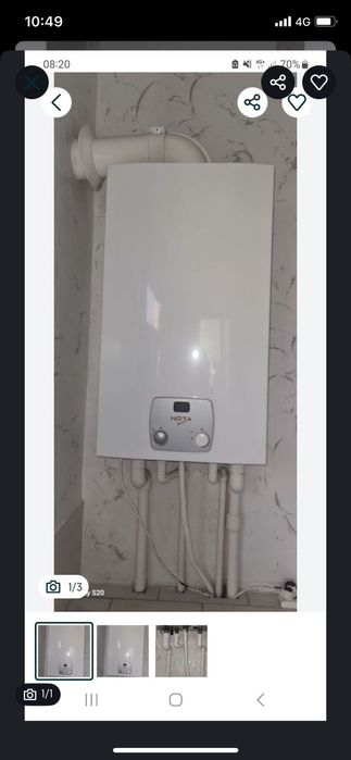 Котел на стеный в идеальном состоянии