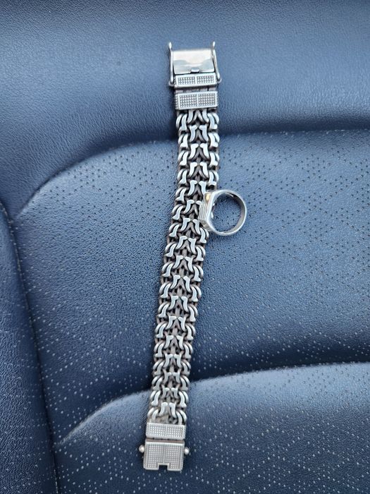 Серебряный браслет