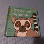 Carte Usborne That's not my lemur..