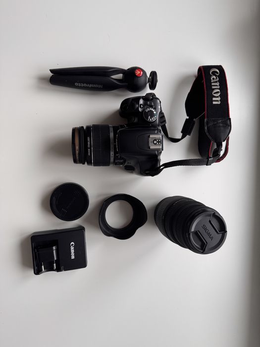 Canon 450d + 2 obiective