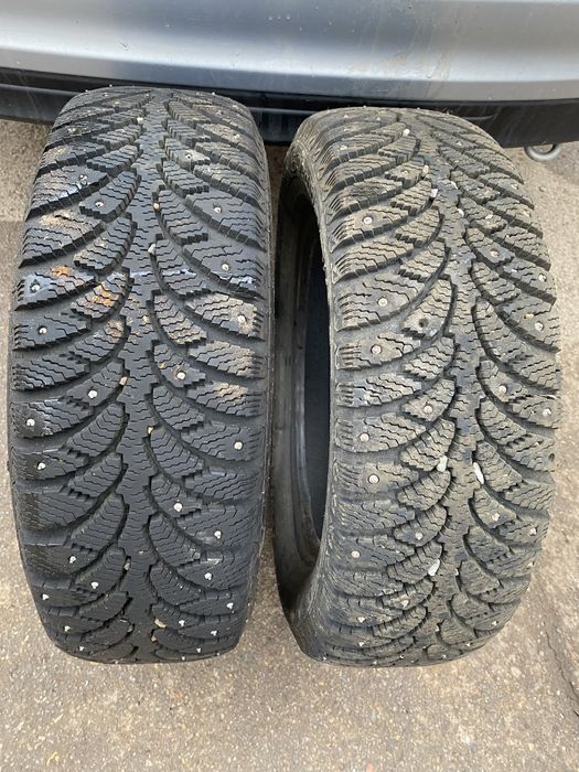 Продам зимние колеса с шипами В нормальном состоянии