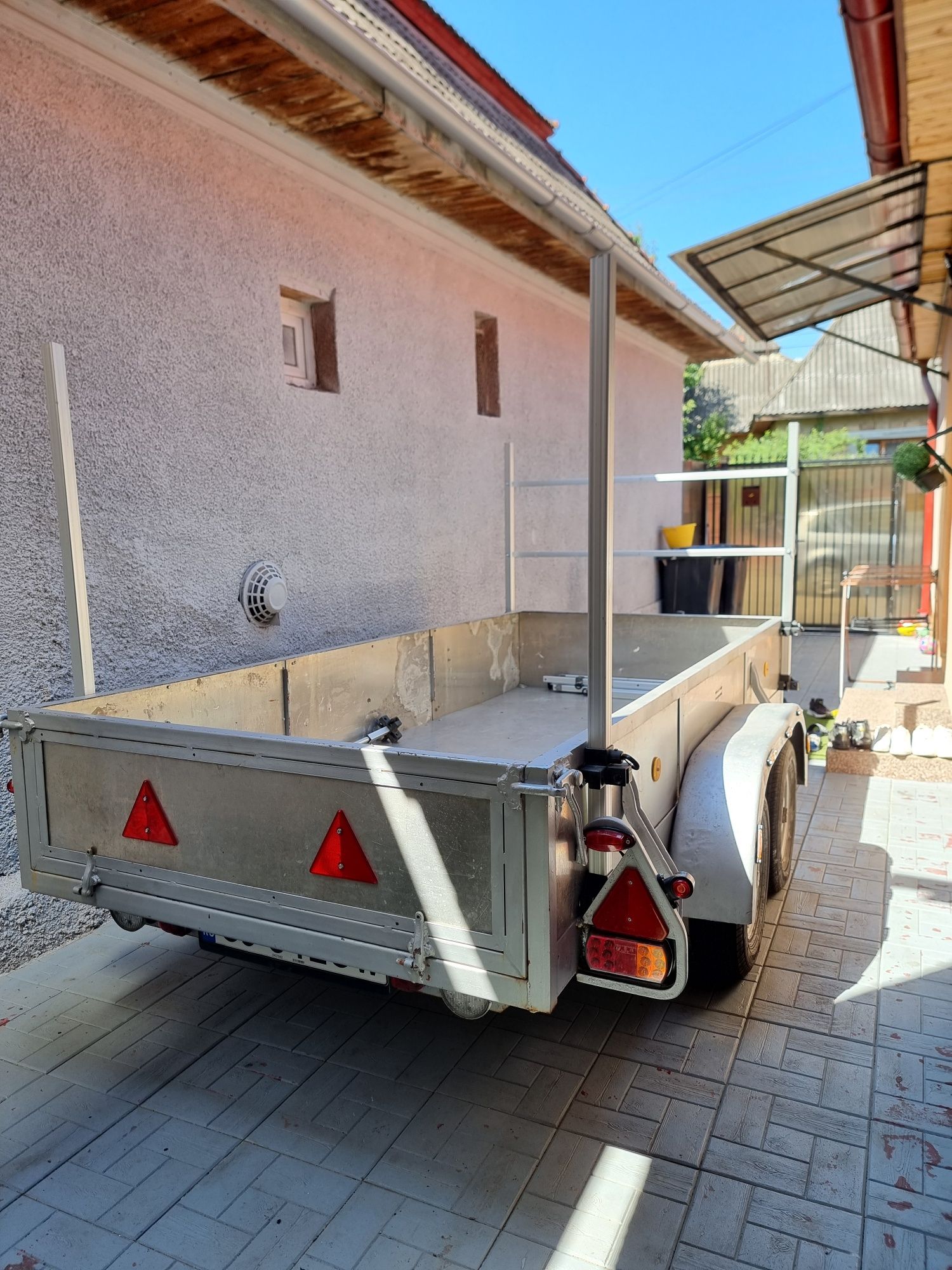 Remorca 2 Axe (Din Aluminium)