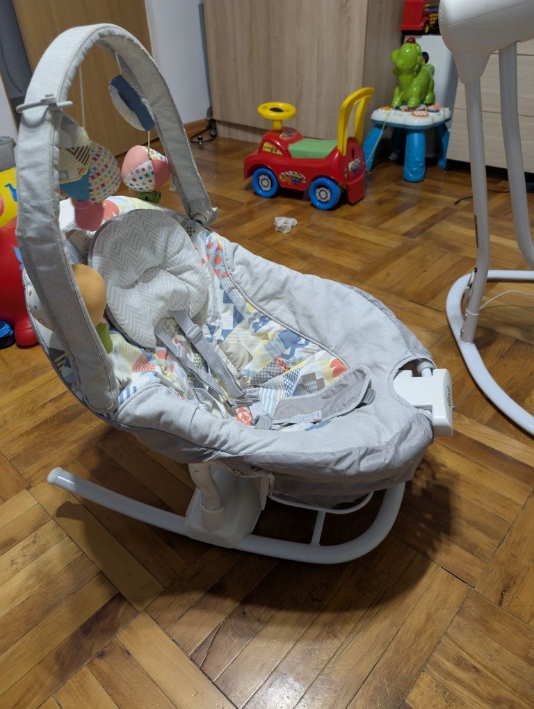 Vand balansoar 2 in 1 Graco Duet Sweet patchwoorkk
Balansoar 2 in 1 Gr