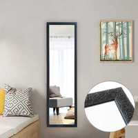 Oglinda AUFHELLEN 127x35.5cm perete rama neagra model baroc