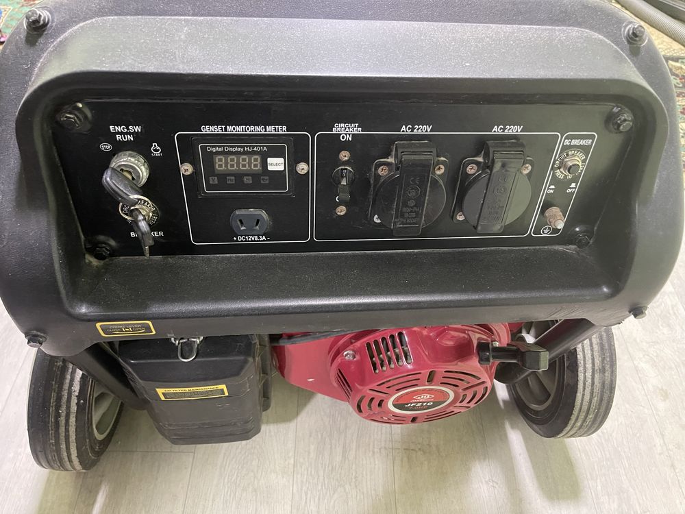 JD6000ARE2 Generator 3.5kVt | Ideal holat | 4 mln so‘m