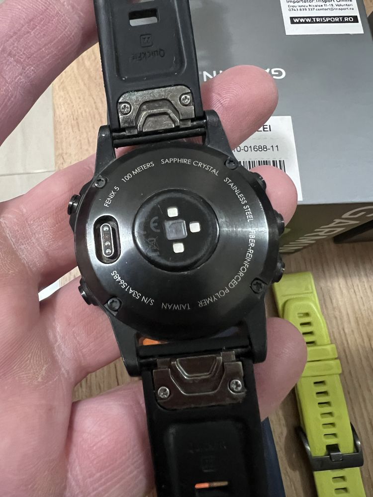 Ceas Garmin Fenix 5 Saphire