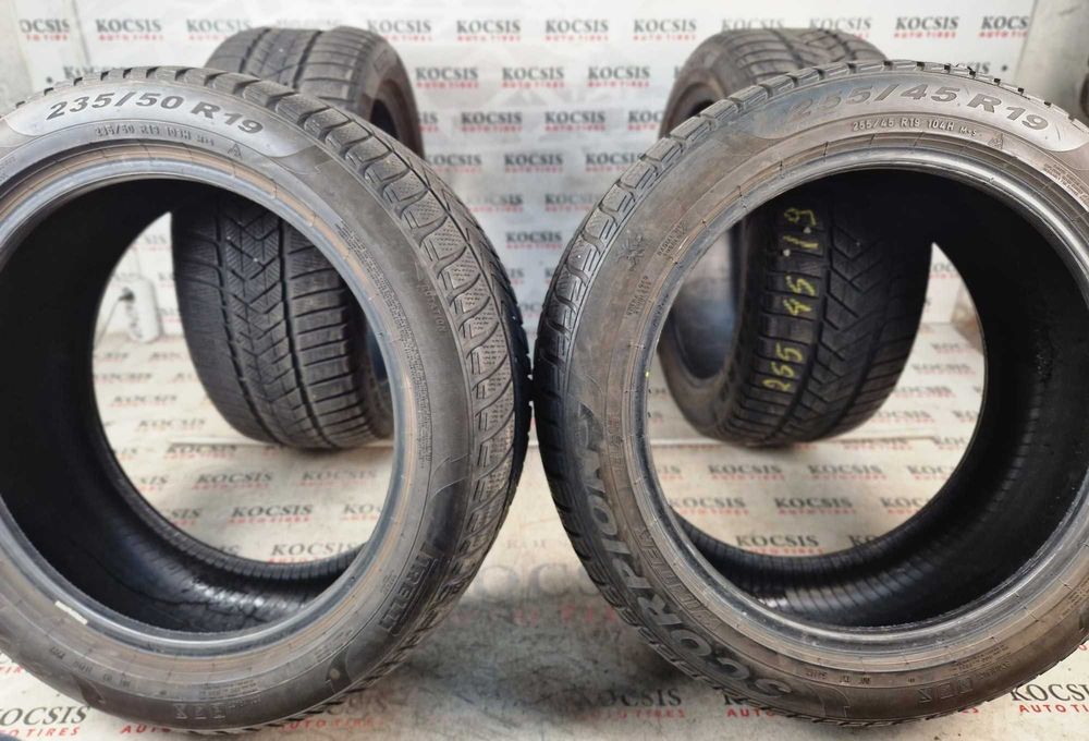SET 235 50 19 cu 255 45 19 - Anvelope iarna PIRELLI (gla glb)