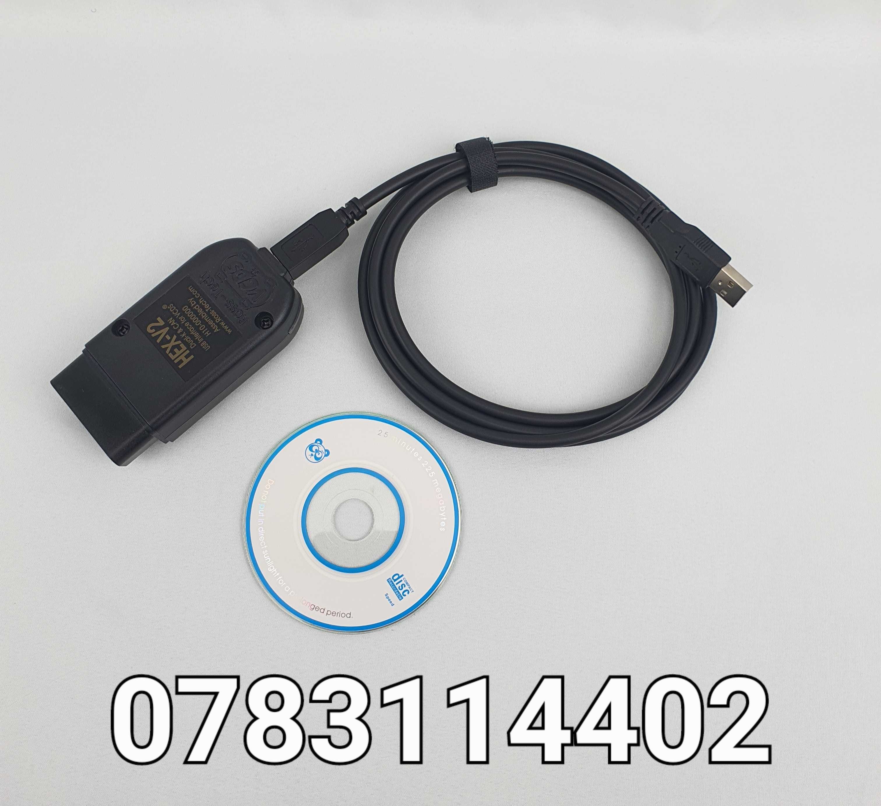 VCDS VAGCOM 2022 HEX V2 23.3-Tester-Diagnoza Auto-Activari-Codari-NOU