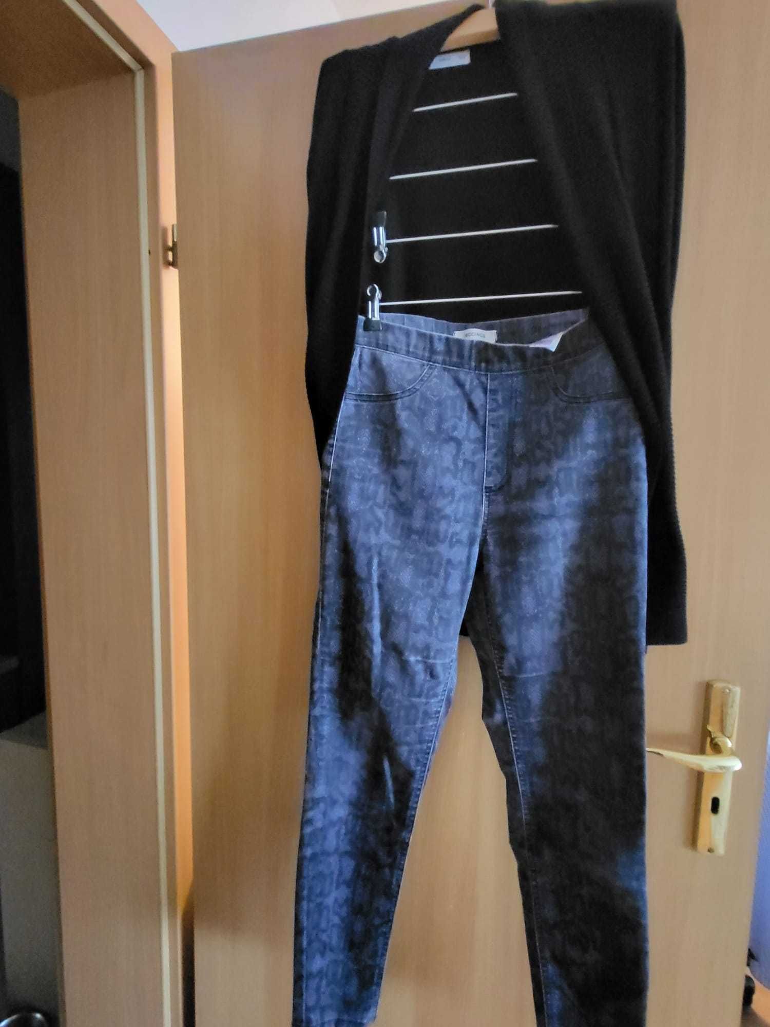 Jeggings Marks&Spencer, cardigan Mango, marime 38