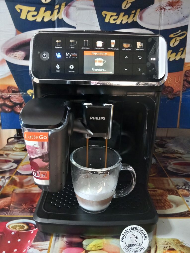 Expresor cafea Philips Latte GO 5400. Ca nou. Cana noua.
