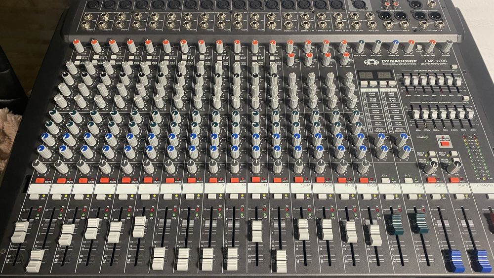 Dynacord CMS 1602 (fbt,rcf,d&b audiotechnik,l acoustics,electrovoice)