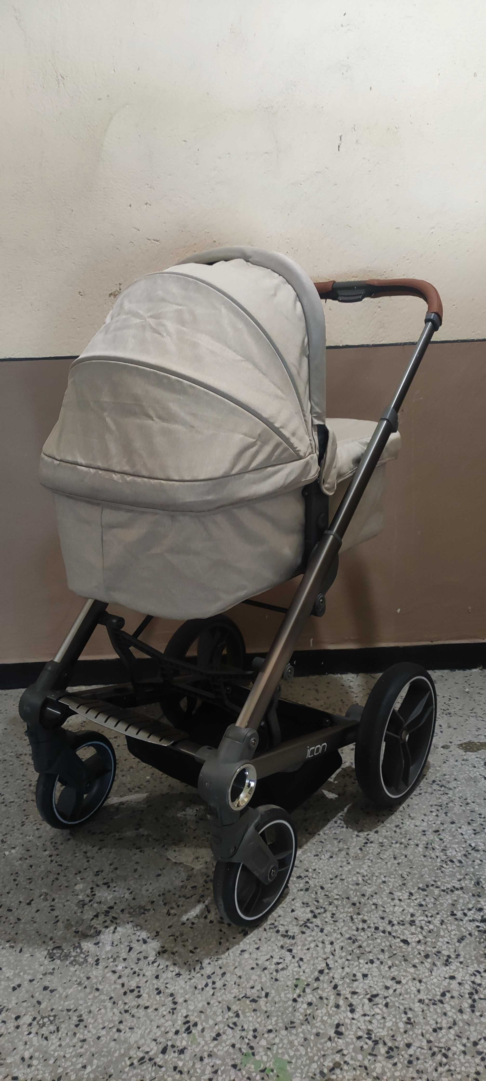 Детска бебешка количка Cangaroo Icon 2 в 1 - употребявана