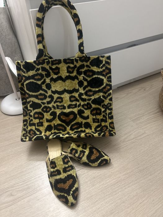 Сумка 35*39см бахмаль и мюли 40-41 рр