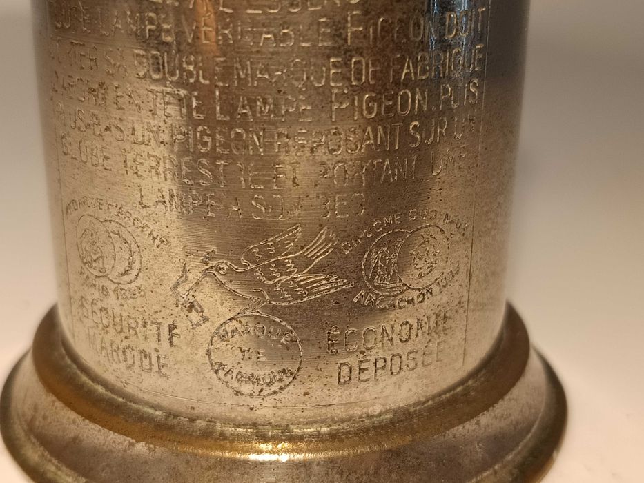 Lampa pe gaz Pigeon 24 cm