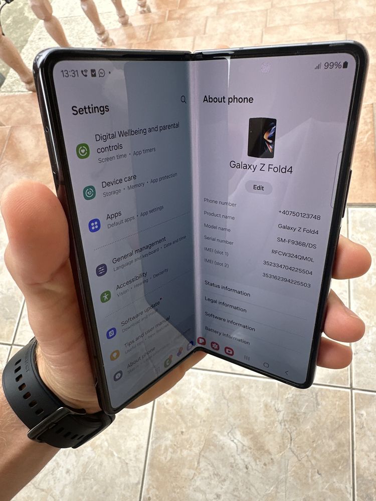 Samsung galaxy fold 4 in stare foarte buna