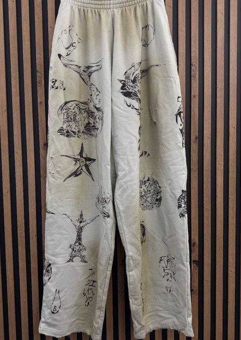 Balenciaga tattoo sweatpants