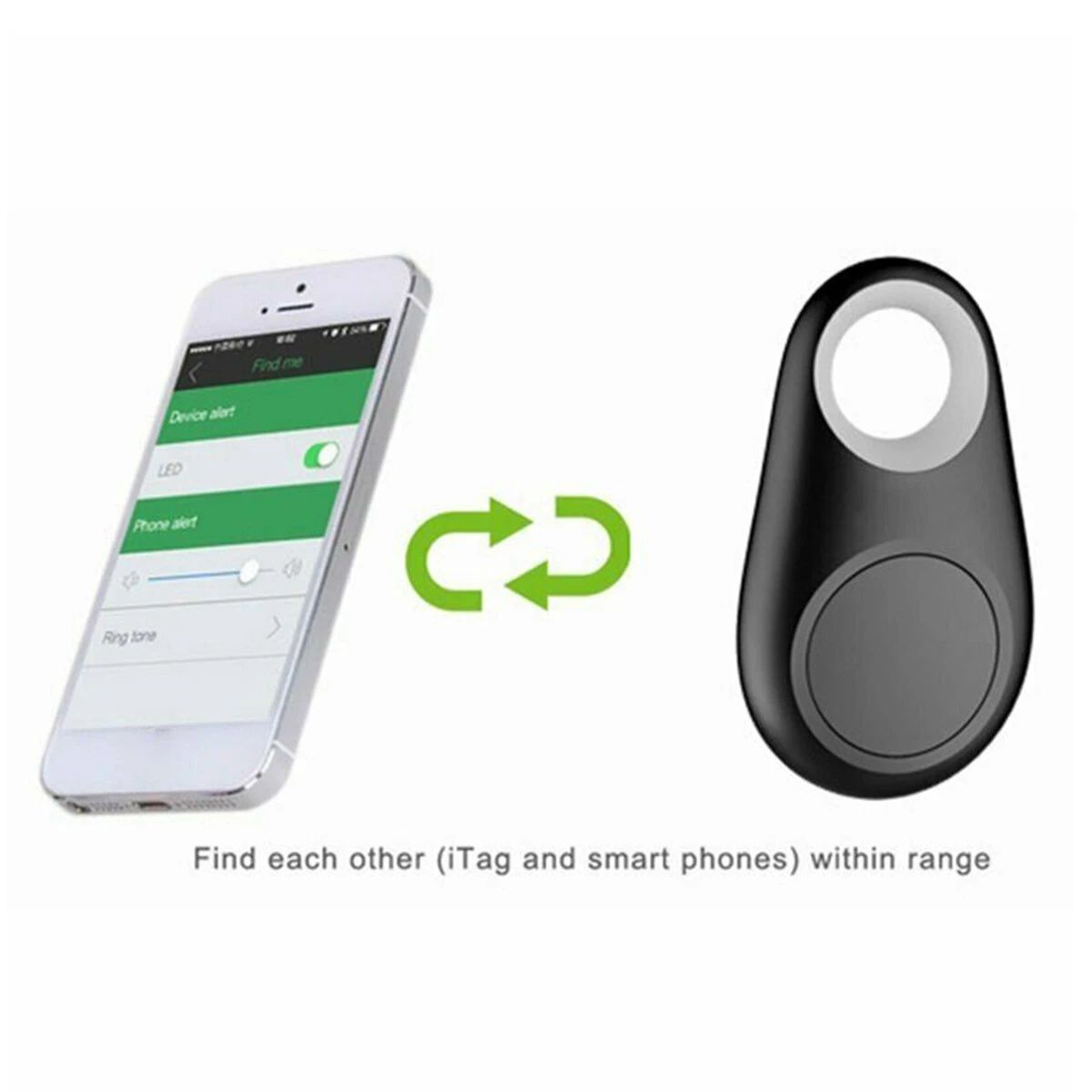 Smart Tracker Bluetooth Breloc anti-pierdere GPS