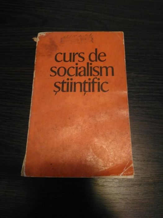 Vand curs de socialism stiintific