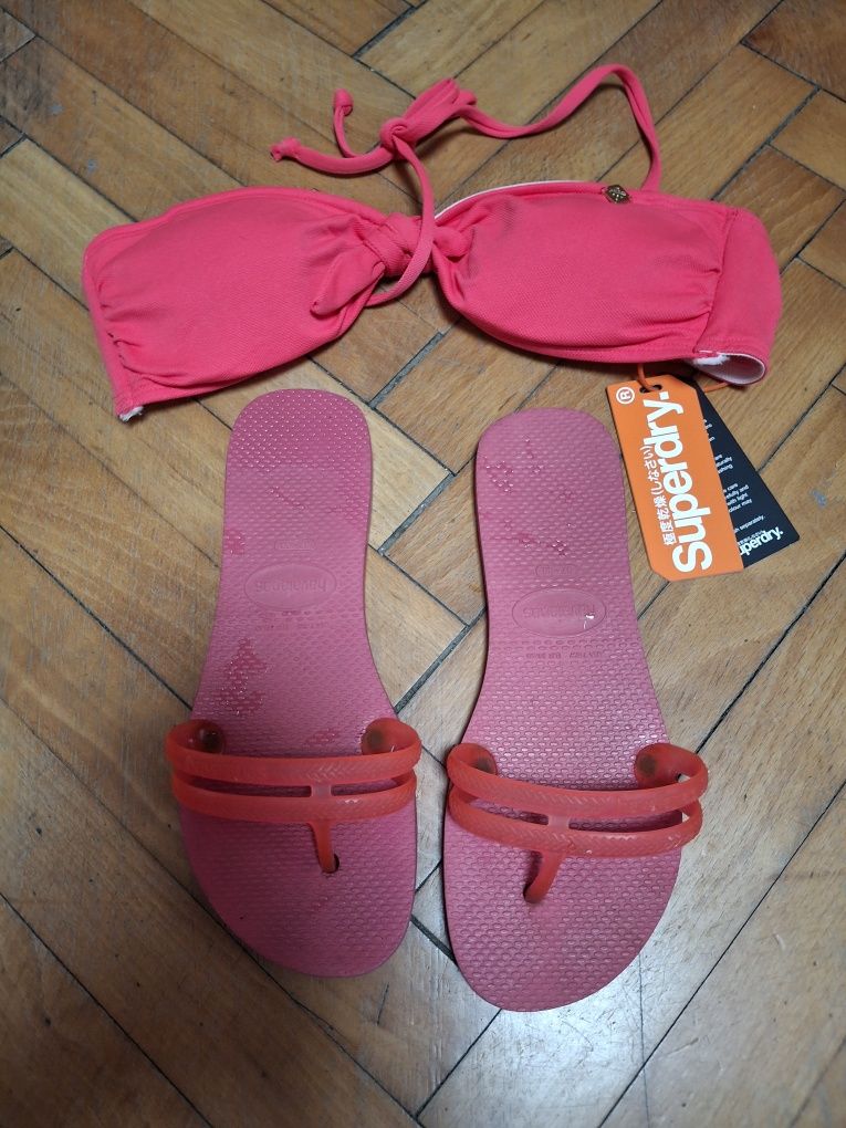 Джапанки Havaianas , горнище Superdry
