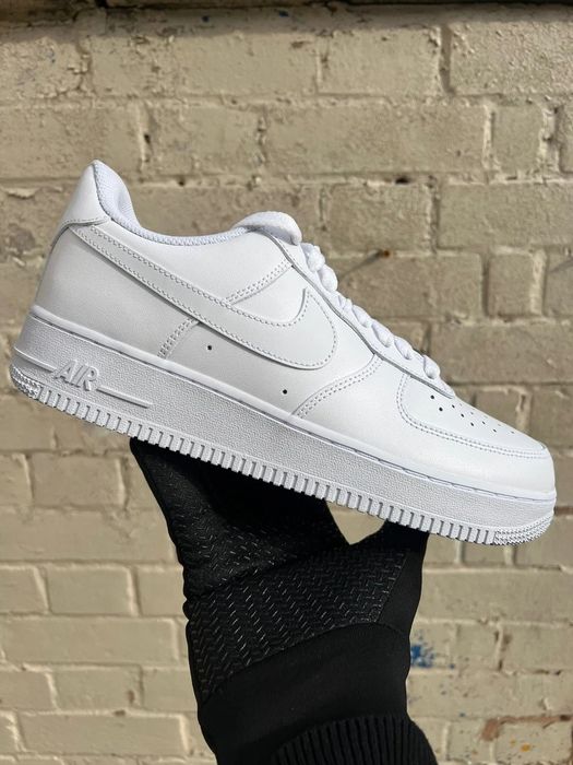 Adidași Nike Air Force Alb Low
