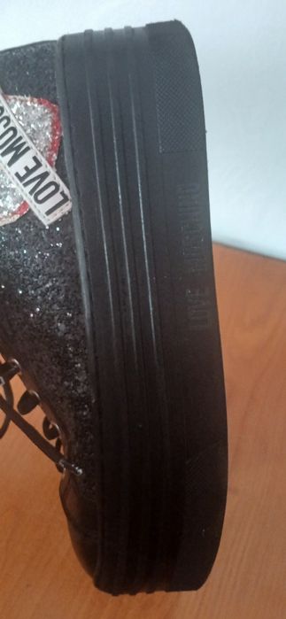 Vând adidadi originali Moschino cu platforma  nr 37