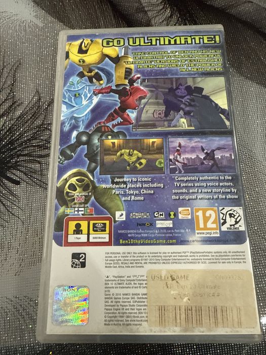 psp Използван Ама работи само батерията му е малко счупен