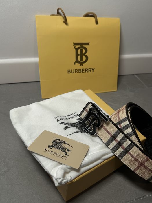 Vand curea burberry double face