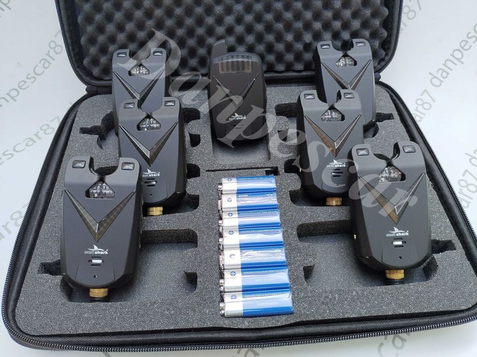 Set 6 avertizoare cu statie Eastshark FA 213 cu leduri in V