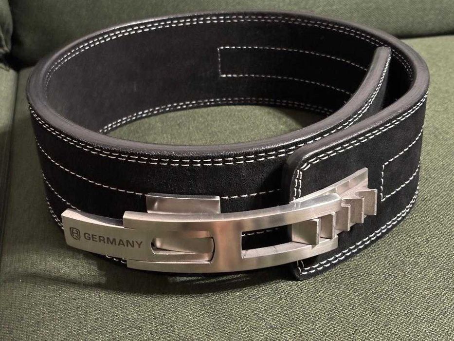 кожен колан за силов трибой/фитнес/powerlifting lever belt