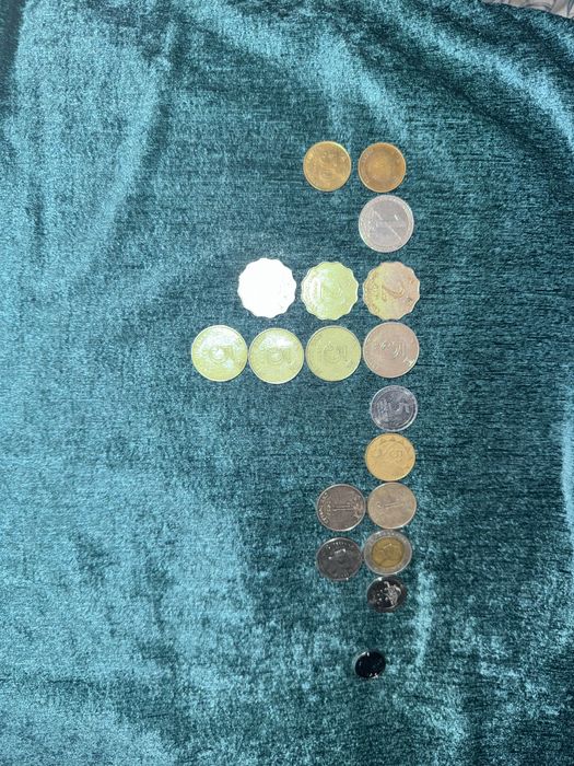 Коллекция иностранных монет (разные страны)