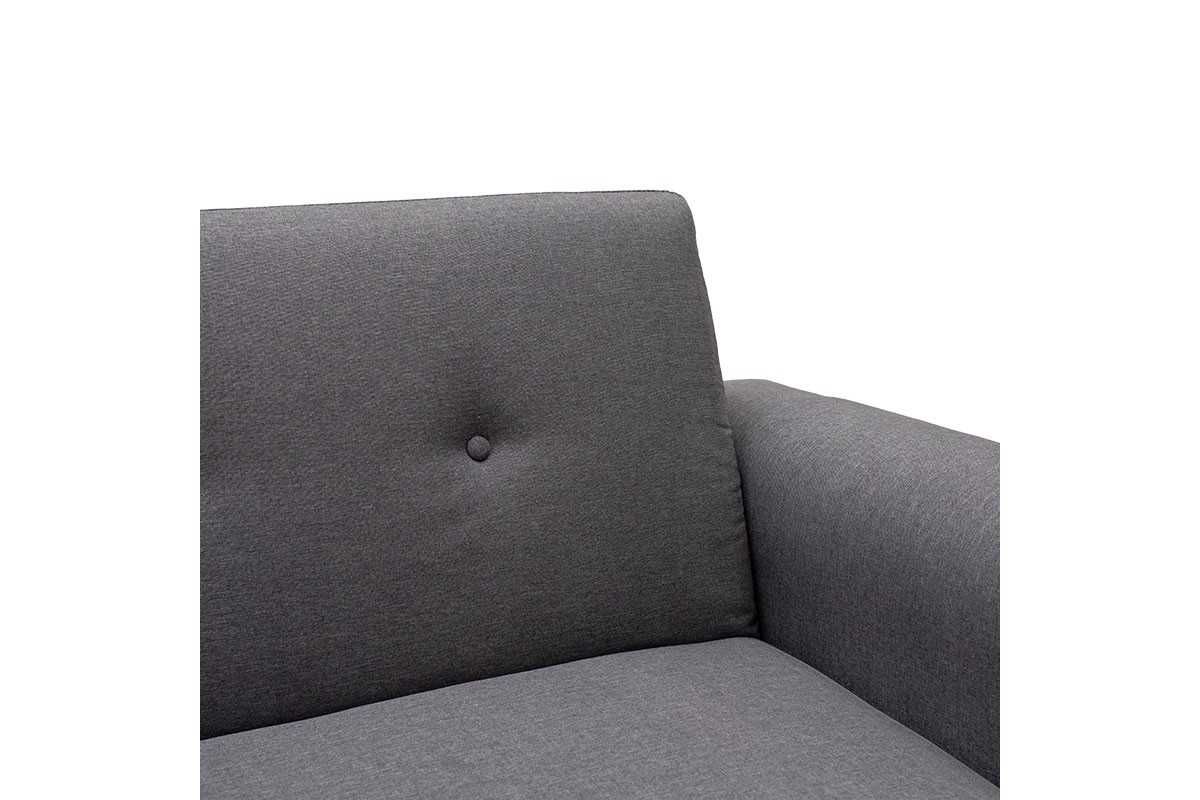 Разтегателен диван Carmelo, 2 различни цвята, 214x80x86cm