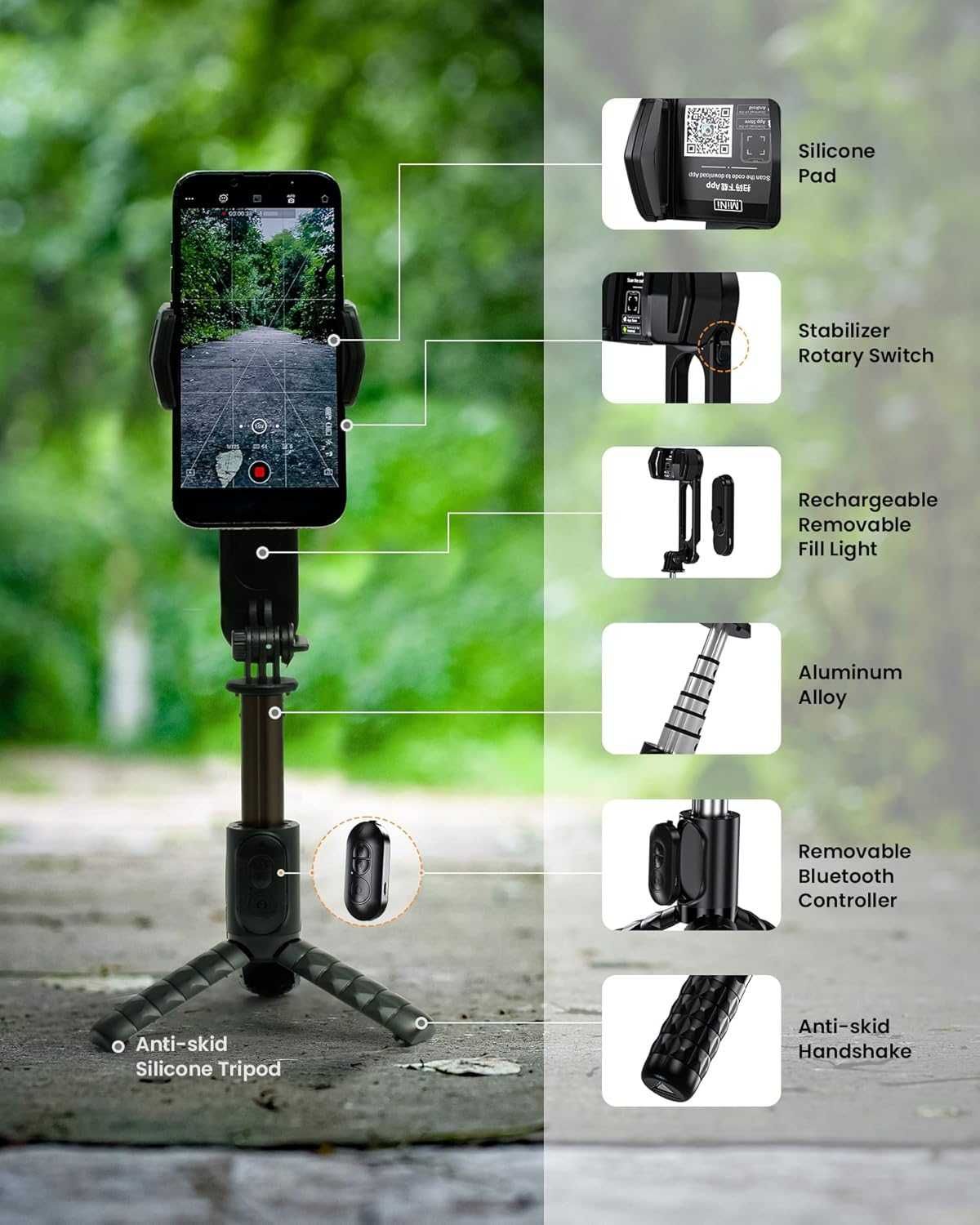 ESSAGER Q09 гимбал за iPhone