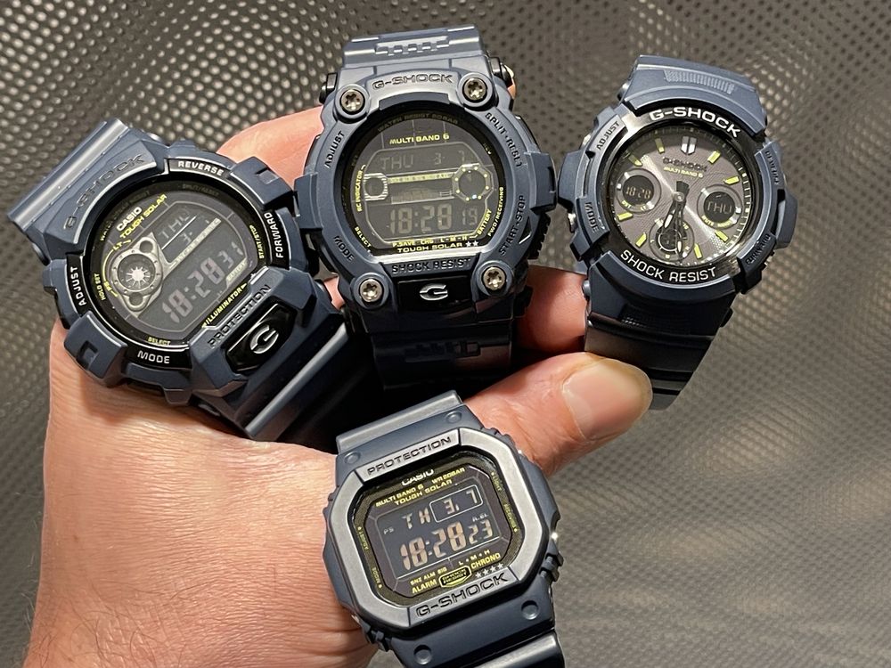 Colectie Casio G-Shock Navy Blue